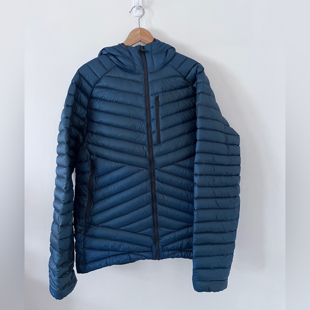 Black Diamond Men's Blue Puffer Jacket